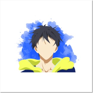 Free! Minimalist (Haru) Posters and Art